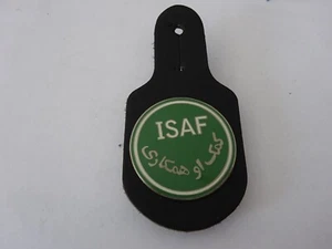 Original Brustanhänger Bundeswehr Einsatz in Afghanistan ISAF - Picture 1 of 3