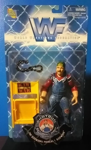 WWF JAKKS PHINEAS GODWINN SHOTGUN SATURDAY NIGHT MOC***FAST SHIPPING***WWE WCW Cover