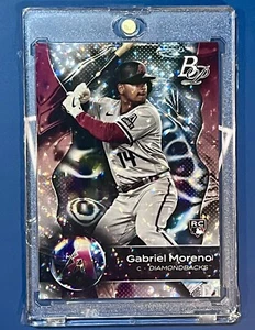 2023 Bowman Platinum Baseball Karte Eisfolie # 67 Gabriel Moreno RC - Neu - Bild 1 von 3