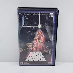 Star Wars VHS CBS Fox Video Australia Original Movie (Episode IV: A New Hope) - Picture 1 of 7