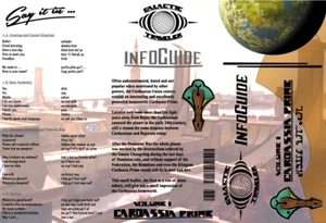 Star Trek, Galactic Traveler, Broschüre, Flyer, ONLINE PDF 1, "CARDASSIA", NEU - Bild 1 von 2