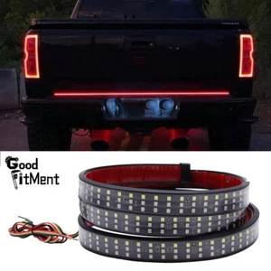 Tira de luz LED para puerta trasera de camión barra de luz freno inverso señal de giro camioneta universal EE. UU. - Imagen 1 de 15