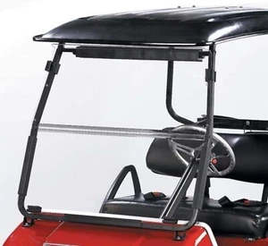 RedDot 1/4" Clear Folding Windshield | Club Car DS 2000-Up Golf Cart - Picture 1 of 1