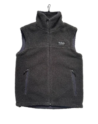 Chaleco Chaleco Rab Clásico Doble Pila Polar Cremallera Completa Exterior Calentador de Cuerpo Para Hombres S Foto 1 de 4
