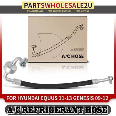 A/C Suction Line Assembly for Hyundai Equus 2011-2013 Genesis 09-12 V8 4.6L 5.0L - Image 1 of 4