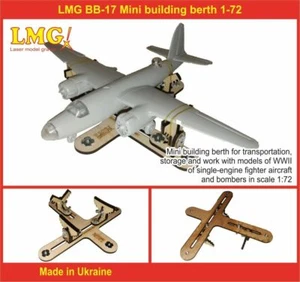 LMG BB-17 - 1/72 Mini litera de construcción para kits de modelos de plástico, grabado modelo láser - Imagen 1 de 6