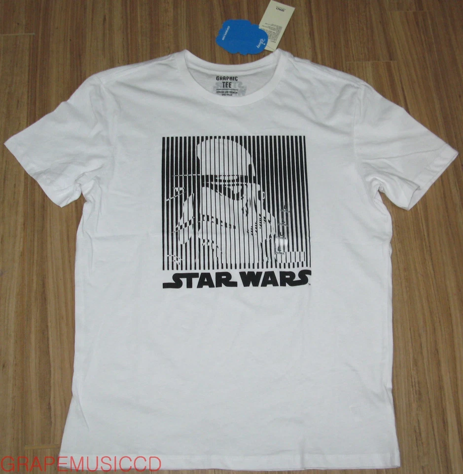 STAR WARS STARWARS EXO LAY SPAO T-POT OFFICIAL WHITE T-SHIRT NEW - Image 1 of 2