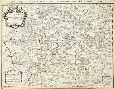 Nicolas SANSON (1600-1667) Carte geographique Allemagne Saxe bavière autriche - Photo 1/4