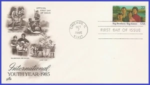 USA5 #2162 U/A ARTCRAFT FDC Big Brothers/Sisters 40th Anniversary Boy Scouts - Picture 1 of 1