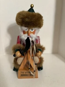 STEINBACH 14" Nutcracker The Sovereign GENGHIS KHAN - Picture 1 of 10