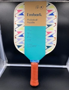Paleta Pickleball Embark Zig Zag superficie de fibra de carbono núcleo de polipropileno NUEVO - Imagen 1 de 2