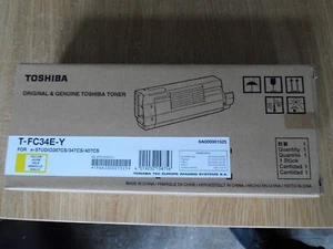 Original brandneu Toshiba T-FC34E-Y gelber Toner e-STUDIO 287, 347, 407 CS - Bild 1 von 7
