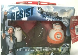 Disney Star Wars Resistance Heroes Eraser Case w/Erasers Chewbacca Rey BB8 Porg - Picture 1 of 12