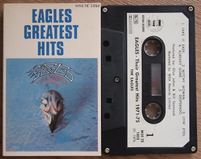 THE EAGLES - GREATEST HITS (ASYLUM M5E7E1052) AUSTRALIA / NEW ZEALAND CASSETTE 2 - Image 1 of 3