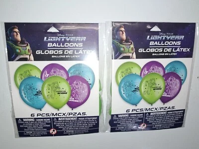 Buzz Lightyear Disney Toy Story Latex Balloons Party Supplies 12 Pieces 12" NEW - Image 1 of 4