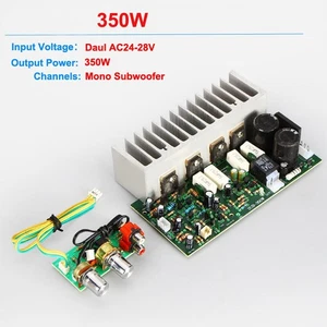 Amplificatori Mono Subwoofer Alta Qualità 350W Durevole Amplificatore Scheda Audio Fai da Te - Foto 1 di 9