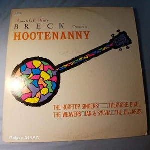 VARIOUS: hootenanny BRECK 12" LP 33 RPM - Picture 1 of 8