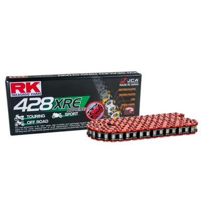 Chaîne RK XW-Ring XRE Ouverte 134 428 Rouge HYOSUNG 125 XRX 2013-2014 - Photo 1/2