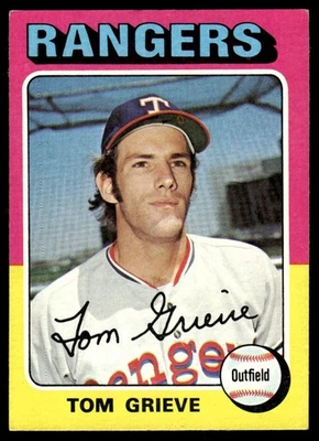 1975 Topps Tom Grieve Texas Rangers #234 - Image 1 of 2