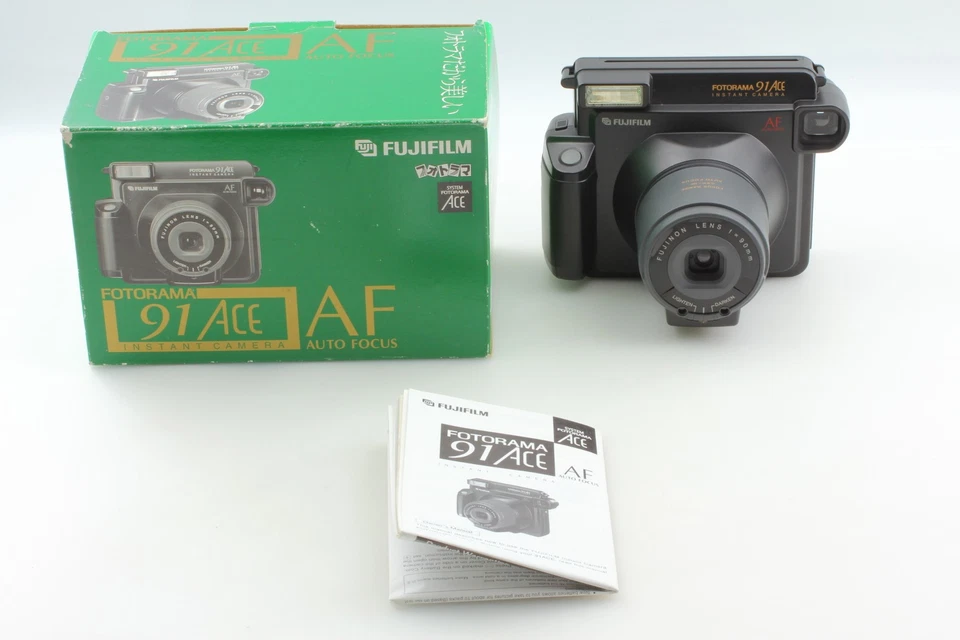 [N MINT] Fujifilm Fotorama 91 ACE AF Instant Camera Fujinon 90mm Lens From JAPAN - Image 1 of 4