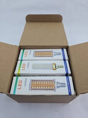 E26 LED Corn Light Bulb 200w Equivalent 2500 Lumen warm light Pack of 6 - Image 1 of 4