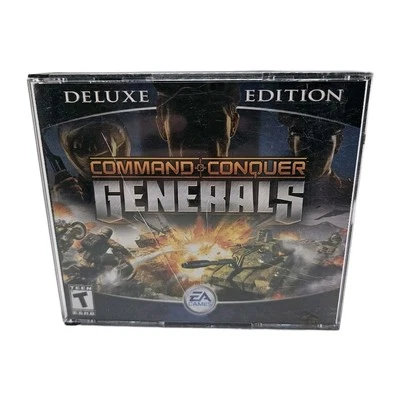 Command & Conquer Generals Deluxe Edition PC Generals Zero Hour 4 Discs mit Key - Bild 1 von 4