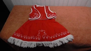 1950s Vintage Western baby Girls Outfit /Costume toddler 2 - Picture 1 of 6