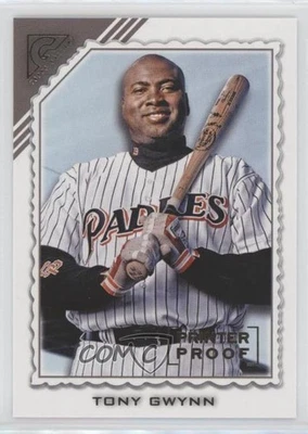 2022 Topps Gallery Printer Proof Tony Gwynn #34 HOF - Image 1 of 2