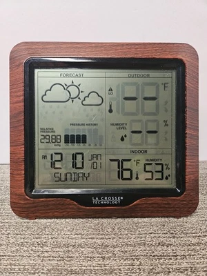 308-1417BL La Crosse Technology Weather Station with Backlight Display  Only - Image 1 of 4