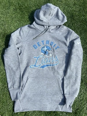 Толстовка с капюшоном мужская Nike размер Small NFL Detroit Lions | капюшон Therma | - Изображение 1 из 4