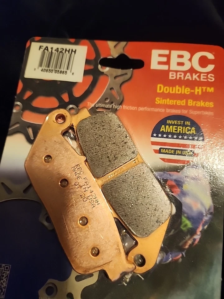 Спеченные тормозные колодки EBC FA142HH для Honda CB 650 F 14-16 - Изображение 1 из 1