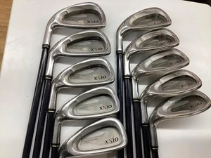 Lefty Dunlop XXIO 2002 Irons #3-9,Pw,Aw,Sw(10Clubs)/XXIO MP200/Flex:Regular - Picture 1 of 6