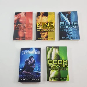 Lot of 5 Naga Brides Books 1-5 by Naomi Lucas Paperback - Picture 1 of 8