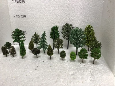 N Scale   Set Of 20 Trees ,  Multi Styles Forest , Foliage, Scenery RW36F - Image 1 of 4