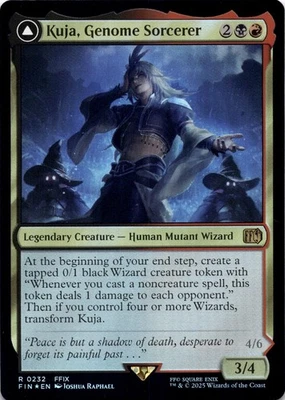 Kuja, Genome Sorceror FOIL Final Fantasy Magic MTG NM - Image 1 of 2