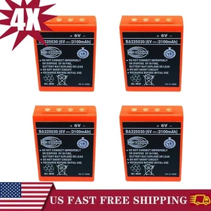▶4x 2,1Ah 6V BA225030 Ni-Mh Akku für HBC Pumpe LKW Fernbedienung Akku - Bild 1 von 8