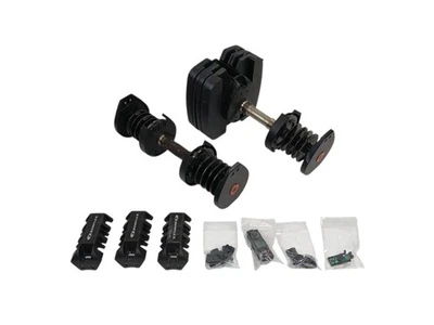 Lot Of 2 Bowflex Strength System Selecttech 560 Dumbbell Handle & Weights *READ* - Image 1 of 4