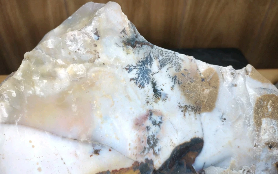 Lote de 2 piezas de ágata a lunares de hielo azul/rosa UV de 8 lb 💙🩷 de Oregón, EE. UU. #21 Foto 1 de 4