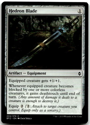 MTG Hedron Blade C Battle for Zendikar 224 LP - Image 1 of 2