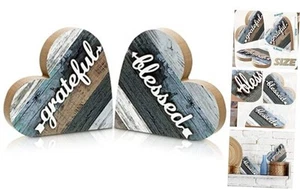 2 Pcs Rustic Table Decorations for Living Room Home Decor Farmhouse - Picture 1 of 7