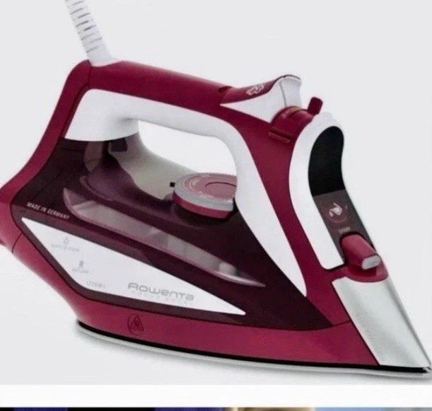 Suela HD Rowenta DW5270 Focus Xcel 1715 vatios 400 agujeros, ROJA - Probada Foto 1 de 4