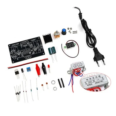 Kit de Bricolaje de Fuente de Alimentación Regulada Ajustable LM317 Fuente 6605 - Imagen 1 de 4