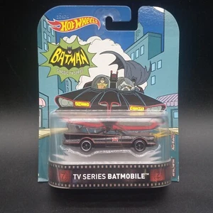 HOT WHEELS RETRO ENTERTAINMENT BATMAN CLASSIC TV SERIES BATMOBILE AR4 - Picture 1 of 7