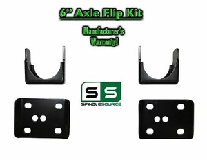 Kit abatible abatible de eje trasero de 6" para camioneta Dodge Ram 1500 2x4 4x4 02-08 - Imagen 1 de 1