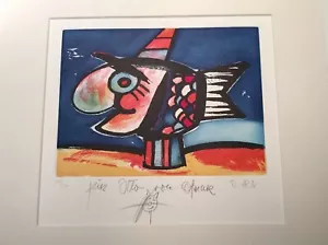 OTMAR ALT „BIG FISH“ UND ZUSÄTZLICHE  ORIGINALE  ZEICHNUNG - Bild 1 von 12