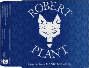 Robert Plant (Led Zeppelin) Excerpts From Manic Nirvana - Rare 4 Track CD Promo - Picture 1 of 2