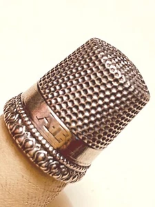 Vintage Sterling Thimble (Ketcham & Mc Dougall) ID. Number 304 - Picture 1 of 4