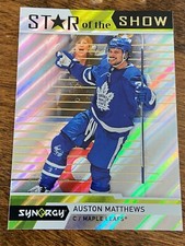 2022-23 Synergy Star Of The Show #SOS4 Auston Matthews       Toronto Maple Leafs