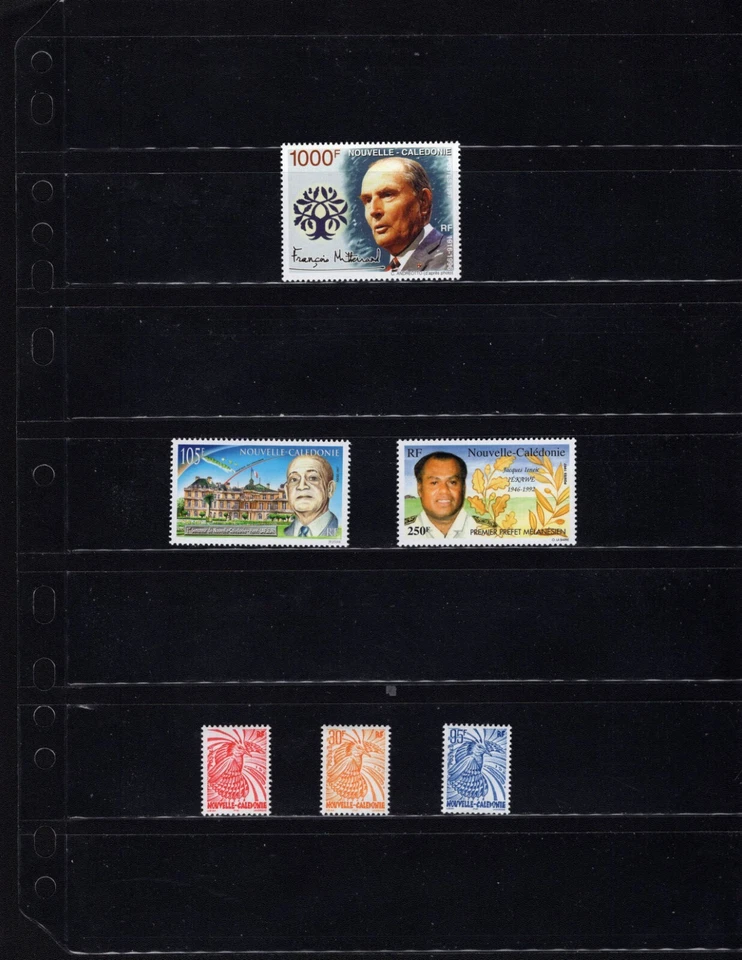 New Caledonia 763, 772-73 Birds Kagu 1997 MNH Complete Set #5SC - Image 1 of 2