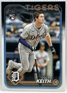 Tarjeta de novato 2024 Topps Update #US73 Colt Keith RC Detroit Tigers (373) - Imagen 1 de 2